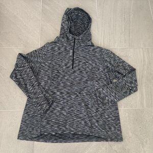 Reebok 1/4 Zip Hooded Running Jacket 117927 Ladies Sz. 2X